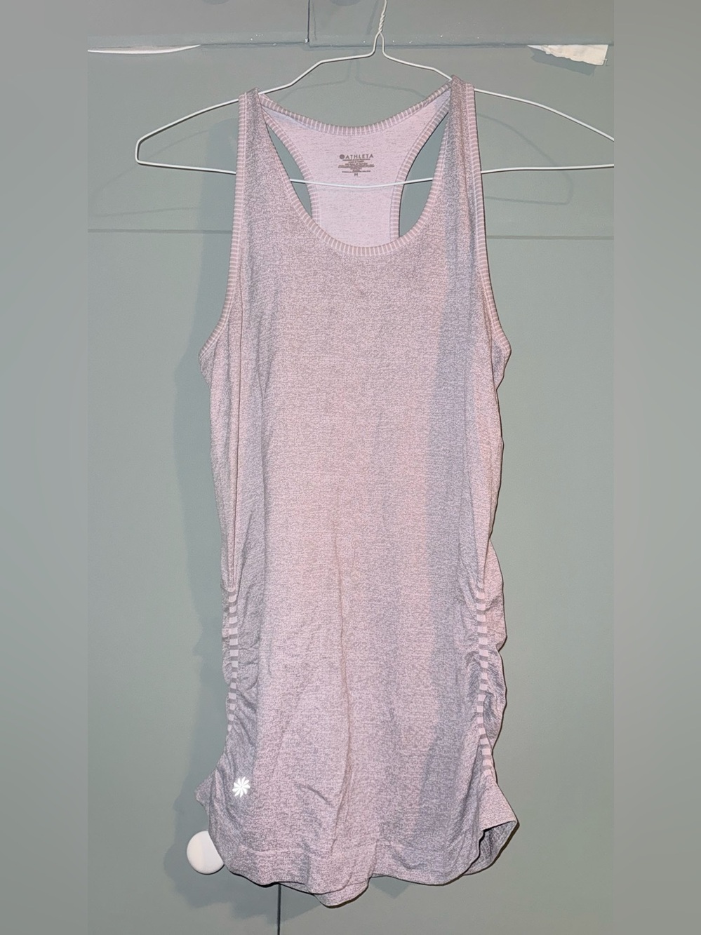 Athleta Grey Racerback Tank Top
